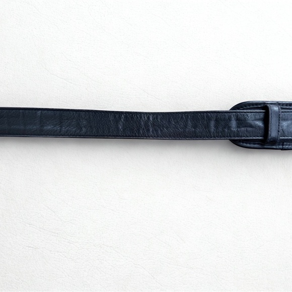 🔥Vintage COACH Black Leather Transatlantic Travel Duffel Bag #0503 - Made in USA - Picture 14 of 16